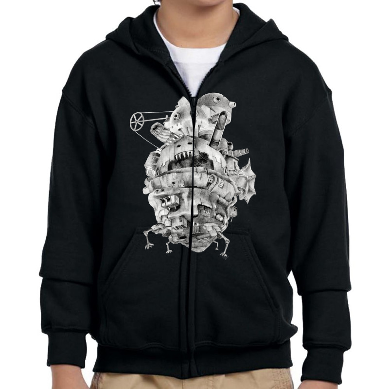 Trending Howl's Moving Castle-b5plw Youth Zipper Hoodie by Karyn Love | Artistshot