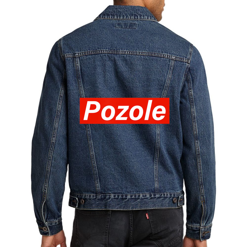 Pozole Red Box Hispanic Latin Food Men Women Men Denim Jacket by namnguyen | Artistshot