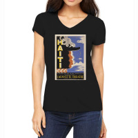 Haiti A Drama Of The Black Napoleon Women's V-neck T-shirt | Artistshot