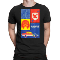 Peacemaker Sign, Shield, Helmet And Car T Shirt T-shirt | Artistshot