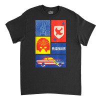 Peacemaker Sign, Shield, Helmet And Car T Shirt Classic T-shirt | Artistshot