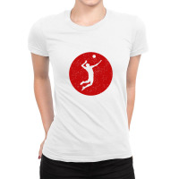 Volleyball Ladies Fitted T-shirt | Artistshot