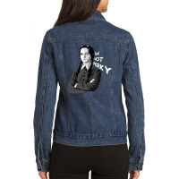 Limited Edition I'm Not Perky-3dkgz Ladies Denim Jacket | Artistshot