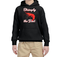 Shrimp Saying Seafood Lover Youth Hoodie | Artistshot