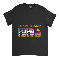 3rd Armored Division Papa The Veteran The Legend Classic T-shirt | Artistshot