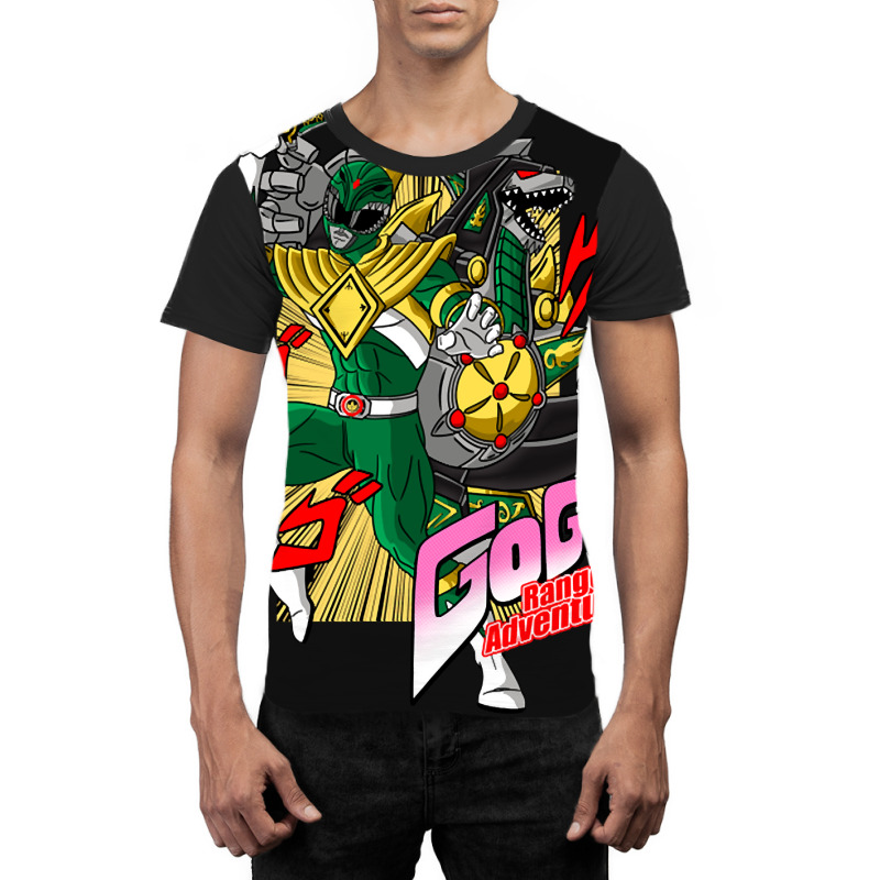 Hot Trend Go Go Rangers Adventure (green) Graphic T-shirt | Artistshot