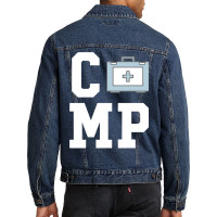 Camp First Aid Kit  Camping Men Denim Jacket | Artistshot