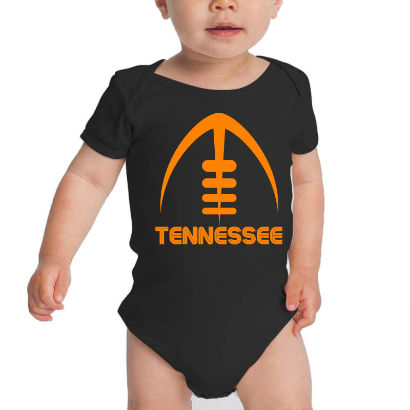 Retro Tennessee Tn Orange Vintage Design Classic Tennessee Sweatshirt Baby Bodysuit by linbere | Artistshot