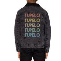 Limited Edition Tupelo Mississippi Vintage Pride State Ms Retro 70s Unisex Sherpa-lined Denim Jacket | Artistshot