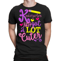 Kindergarten Just Got A Lot Cuter Back To School Kid T-shirt | Artistshot