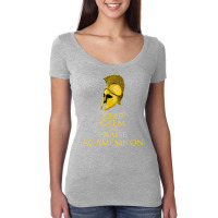 Ancient Greek Mythology   Keep Calm And Praise Agamemnon T Shirt Women's Triblend Scoop T-shirt | Artistshot