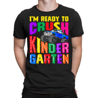 Kindergarten Monster Truck Back To School Boys Gift T-shirt | Artistshot