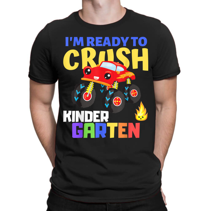 Kindergarten Monster Truck Back To School Class Boys Gift T-shirt | Artistshot