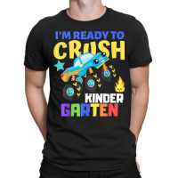 Kindergarten Monster Truck Back To School Shirt Boys Gift _002 T-shirt | Artistshot