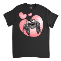 Cute Jumping Spider Love, Regal Spooner, Arachnid Valentines Pullover Classic T-shirt | Artistshot