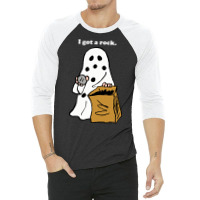 Hot Trend I Got A Rock. Halloween Great Pumpkin 3/4 Sleeve Shirt | Artistshot