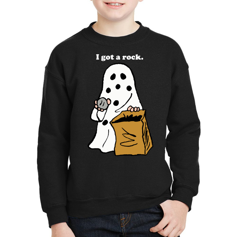 Hot Trend I Got A Rock. Halloween Great Pumpkin Youth Sweatshirt | Artistshot