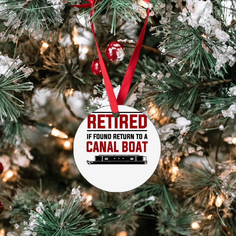 Canal Boat Idea For Women & Uk Narrowboat Retirement T Shirt Ornament | Artistshot