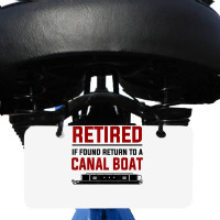 Canal Boat Idea For Women & Uk Narrowboat Retirement T Shirt Bicycle License Plate | Artistshot