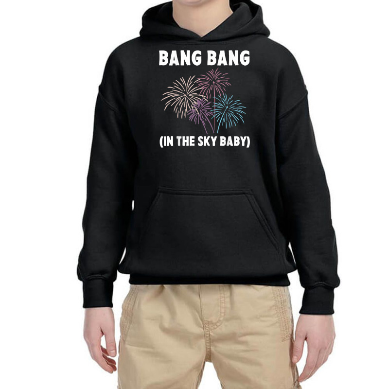 Bang In The Sky Baby New Years Eve 2023 Fireworks Party T Shirt Youth Hoodie | Artistshot