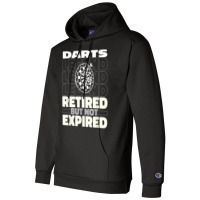 Darts Retired Dartboard   Arrow Darting T Shirt Champion Hoodie | Artistshot