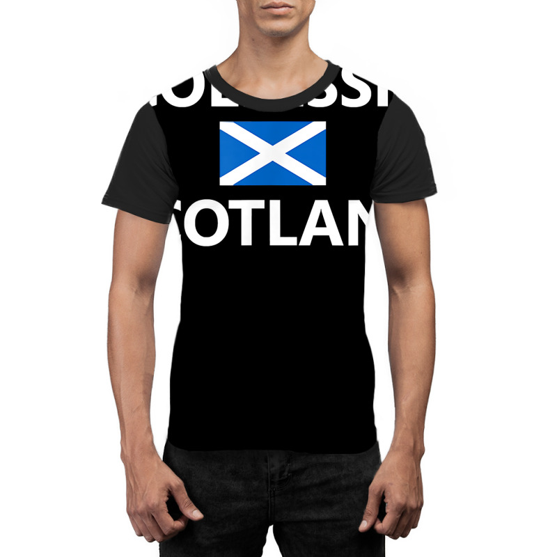 Collessie Scotland Scottish Flag City T Shirt Graphic T-shirt | Artistshot