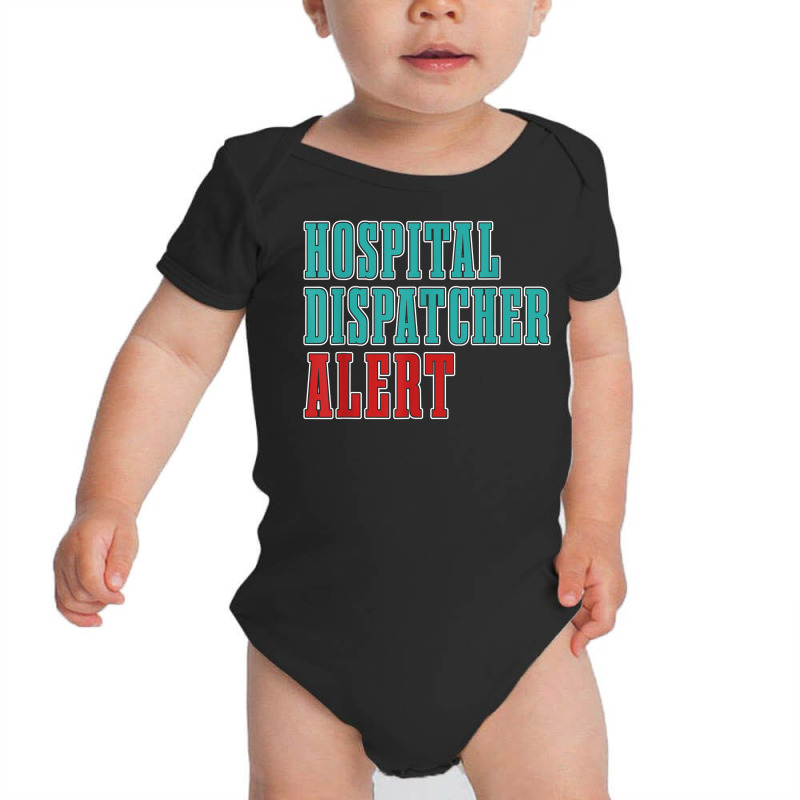 Emergency Hospital Thin Yellow Line Gold   Police Dispatcher T Shirt Baby Bodysuit | Artistshot