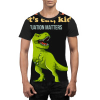 Let's Eat Kids Punctuation Matters T-rex Funny Grammar Graphic T-shirt | Artistshot