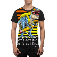 Let's Eat Kids. Let's Eat, Kids Graphic T-shirt | Artistshot