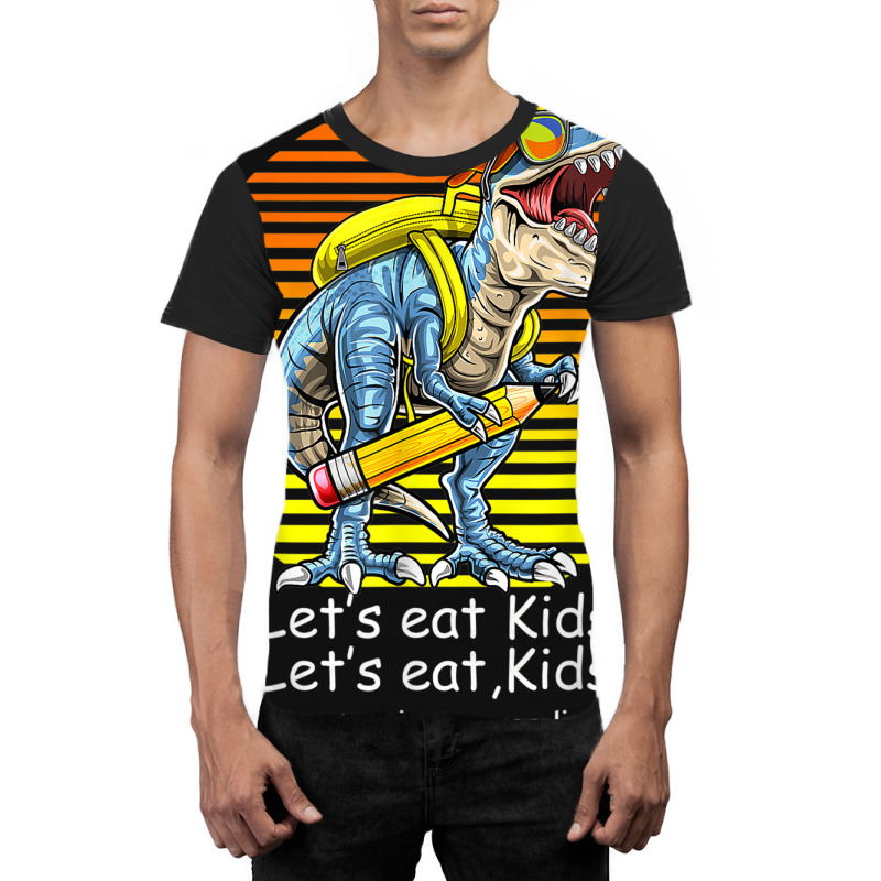 Let's Eat Kids. Let's Eat, Kids Graphic T-shirt | Artistshot