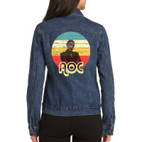 Trending Vintage Aoc Alexandria Ocasio Cortez For President Retro 70s Ladies Denim Jacket | Artistshot