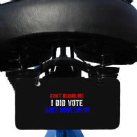 Don't Blame Me I Didn't Vote Cadet Bone Spurs Bicycle License Plate | Artistshot