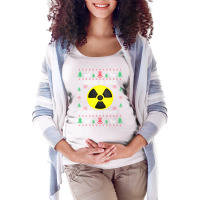 Have A Rad Christmas Radiology Ugly Christmas Radiologist Long Sleeve Maternity Scoop Neck T-shirt | Artistshot