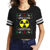 Have A Rad Christmas Radiology Ugly Christmas Radiologist Long Sleeve Scorecard Crop Tee | Artistshot