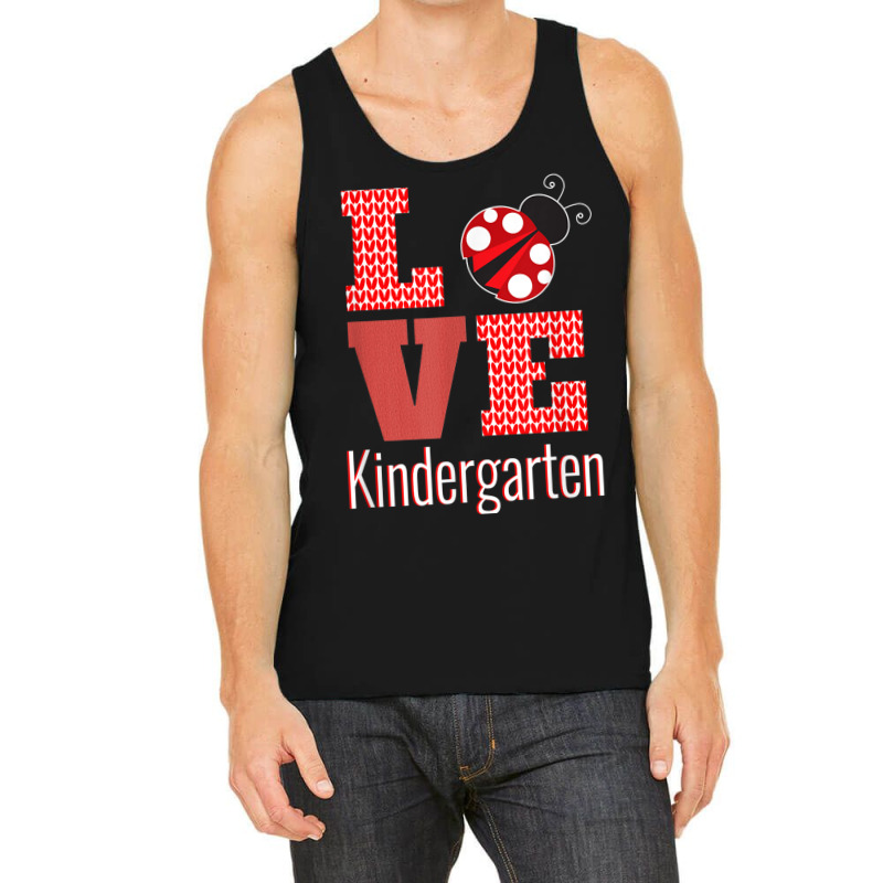 Love Kindergarten Back To School Ladybug _001 Tank Top | Artistshot