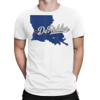 Deridder Louisiana La Map T Shirt T-shirt | Artistshot