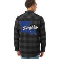 Deridder Louisiana La Map T Shirt Flannel Shirt | Artistshot