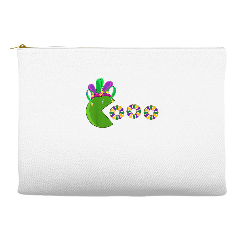 Funny Mardi Gras Hat Eating King Cakes Mardi Gras T Shirt Accessory Pouches | Artistshot