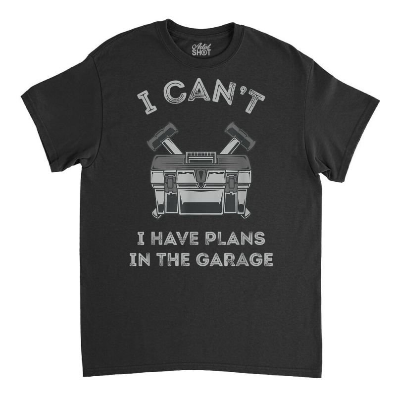 Handyman Garage Tool Box Repairman Fixing Mechanic Works T Shirt Classic T-shirt by casimircorjki0 | Artistshot