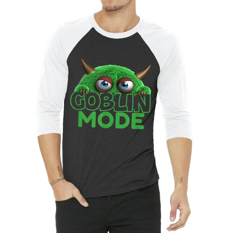 Goblin Mode Shirt T Shirt 3/4 Sleeve Shirt | Artistshot