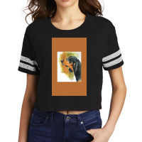 Black & Tan Coonhound Scorecard Crop Tee | Artistshot