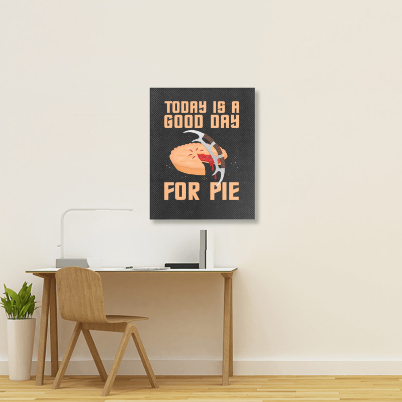 Trending Klingon Pie Portrait Canvas Print | Artistshot