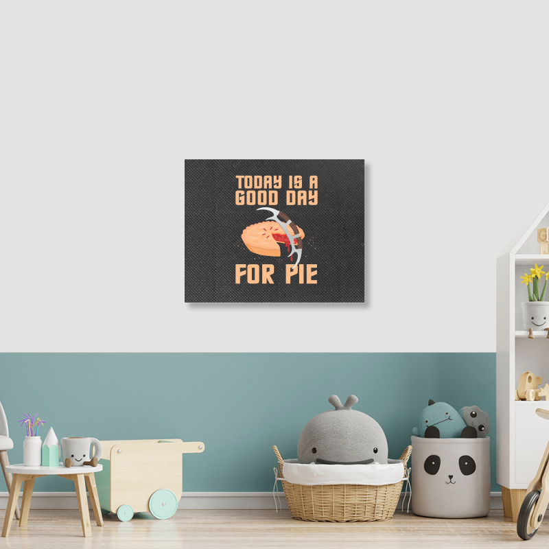 Trending Klingon Pie Landscape Canvas Print | Artistshot