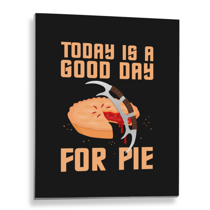 Trending Klingon Pie Metal Print Vertical | Artistshot