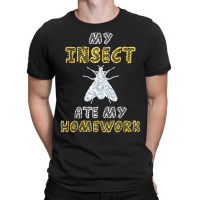 My Insect Ate My Homework Bug Fly Wasp Kid Back To School T-shirt | Artistshot