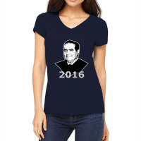 Antonin Scalia 2016 Candidate Women's V-neck T-shirt | Artistshot