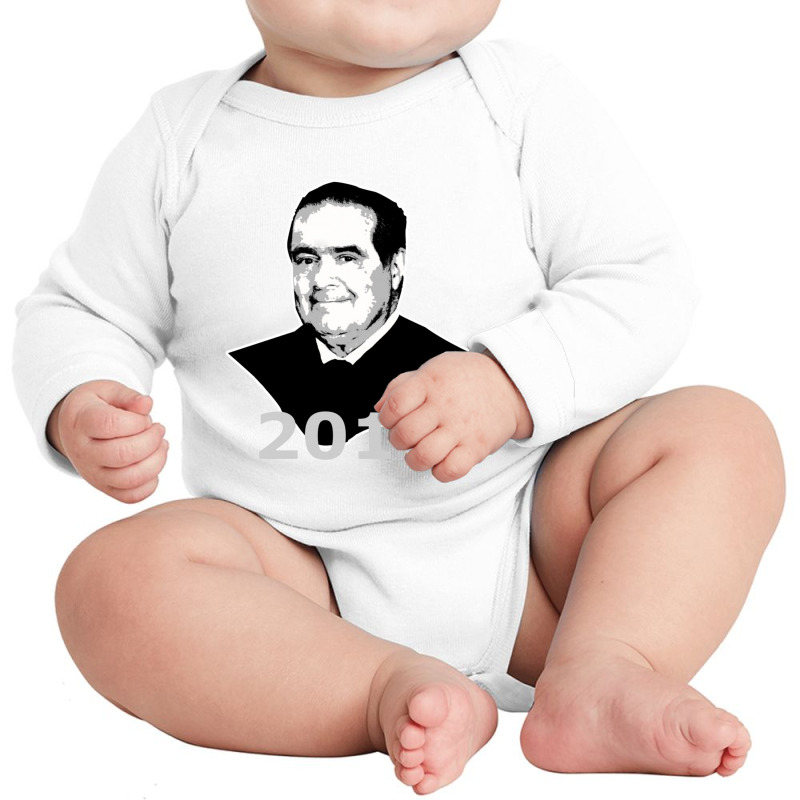 Antonin Scalia 2016 Candidate Long Sleeve Baby Bodysuit by coklattedy16 | Artistshot