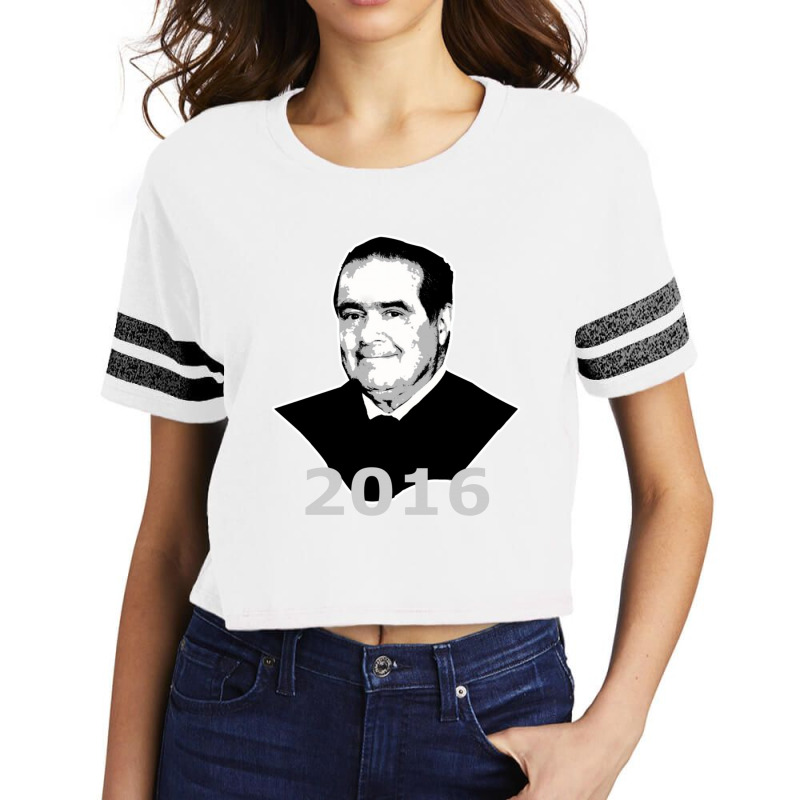 Antonin Scalia 2016 Candidate Scorecard Crop Tee by coklattedy16 | Artistshot