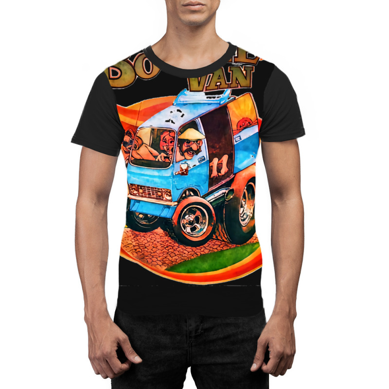 Hot Trend Retro 70s Boogie Van Graphic T-shirt by haodinhvan1 | Artistshot