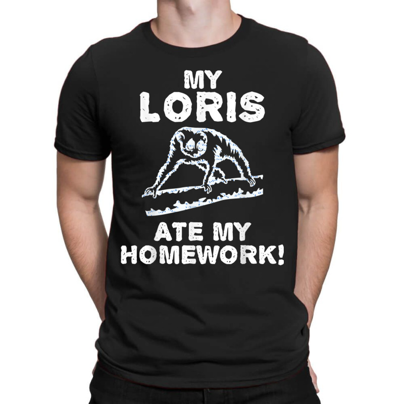 My Loris Ate My Homework Galago Potto Back To School Kid T-shirt | Artistshot